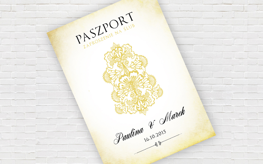 zaproszenie pszport