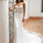 prosta suknia ślubna