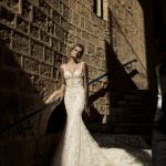 urocza i piękna suknia ślubna