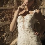 urocza i piękna suknia ślubna