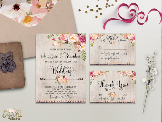 czcionka na zaproszeniach