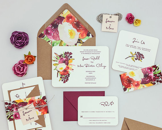 czcionka na zaproszeniach