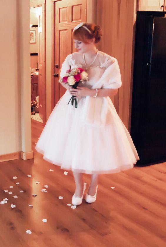 Woalka w stylu retro