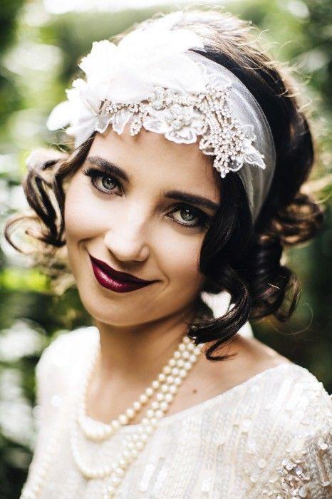 makijaż ślubny w stylu retro