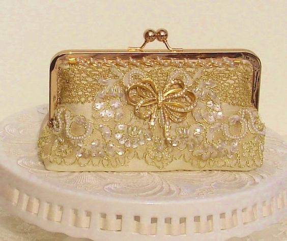 torebka ślubna Modele biżuteryjne