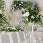 dekoracja sali kwiaty