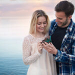 zaręczyny nad morzem