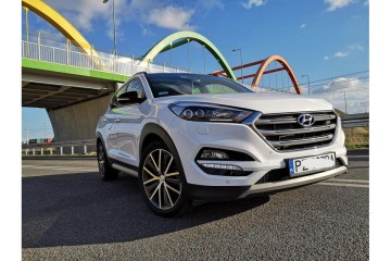 Biały Hyundai Tucson go+