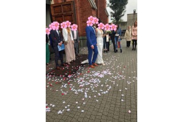 Suknia ślubna w stylu Berta Bridal model Lucky