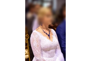 Piękna i zwiewna suknia ślubna 