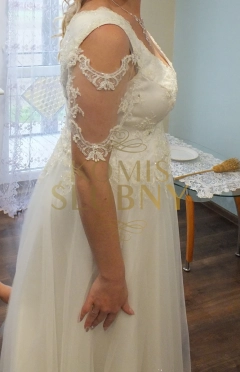 Suknia ślubna L-XL+ bolerko