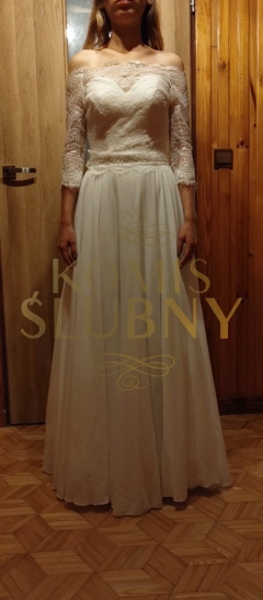 Suknia ślubna z gorsetem 