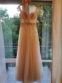 Suknia ślubna 2w1 z salonu Madonna (kolekcja Milla Nova)