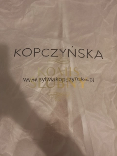 Sprzedam przepiękną suknię ślubną Sylwi Kopczyńskiej