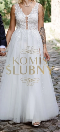 Piękna suknia ślubna rozmiar 38