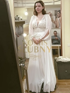 Lniana Suknia Ślubna - Fulara & Żywczyk
