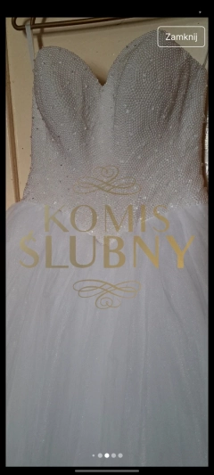 Suknia ślubna/ księżniczka