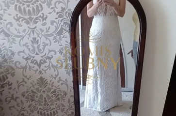 Sprzedam przepiękną stylową sukienkę ślubną