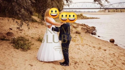 Suknia ślubna brokat 42 rozmiar na wzrost 180cm