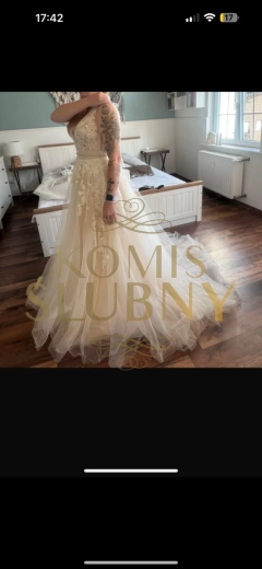 Suknia ślubna boho Blue by Enzoani LAVENDER