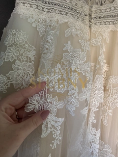 Suknia ślubna boho Blue by Enzoani LAVENDER