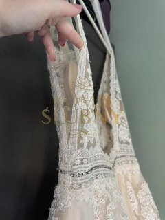 Suknia ślubna boho Blue by Enzoani LAVENDER