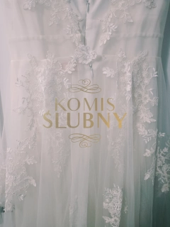 Suknia ślubna ecru 