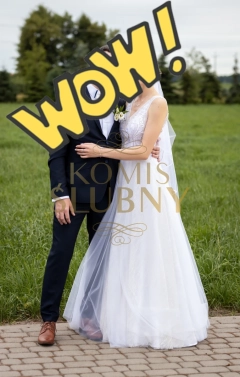 Zjawiskowa suknia ślubna 🩷