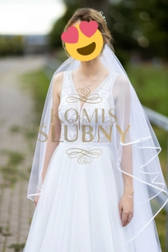 Zjawiskowa suknia ślubna 🩷