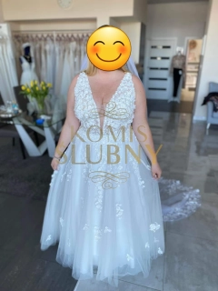 Suknia ślubna, plus size