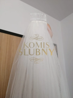 Welon biały długi 3 m