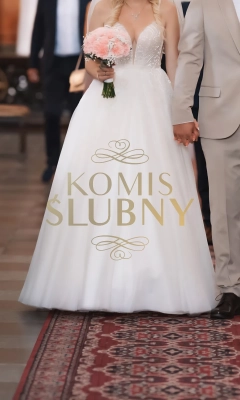 Sprzedam przepiękną suknię ślubną 