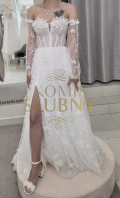 Suknia rozmiar xs/s 164 plus 5 cm szpilka 