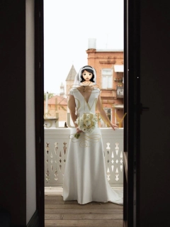 Suknia ślubna Jesus Peiro Rozmiar 42/44 EU