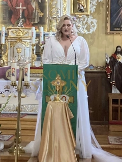 Romantyczna suknia Katy Corso rozm. 50