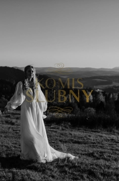 Suknia ślubna + welon z perłami GRATIS 