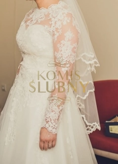 Suknia ślubna szyta na wzór GELYD avenue diagonal