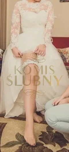 Suknia ślubna szyta na wzór GELYD avenue diagonal