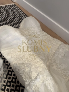 Suknia ślubna szyta na wzór GELYD avenue diagonal