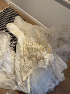 Suknia ślubna szyta na wzór GELYD avenue diagonal