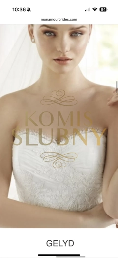 Suknia ślubna szyta na wzór GELYD avenue diagonal