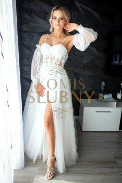 Suknia ślubna gorsetowa 