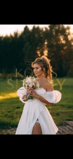 Suknia ślubna z dodatkami