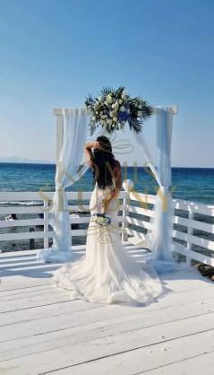 Suknia ślubna syrenka rybka 