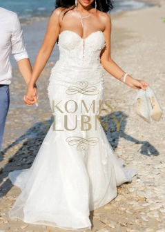 Suknia ślubna syrenka rybka 