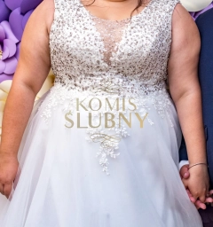 Suknia ślubna plussize 