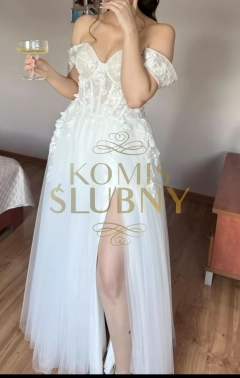 Romantyczna suknia ślubna