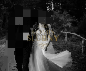 Romantyczna suknia ślubna