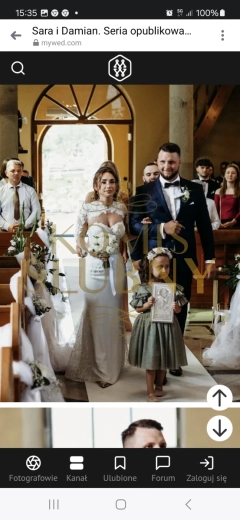 Suknia ślubna Rybka 