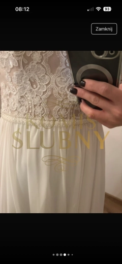 Suknie ślubna śmietankowa Josephine 